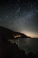 Grande route océanique de nuit