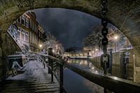 La Nuit de Leyde dans la neige.