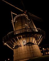 Een molen in het centrum van Doetinchem