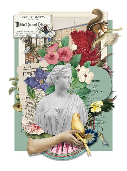 Le Collage d'une Vie von Marja van den Hurk