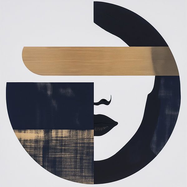 Woman abstract by Bert Nijholt