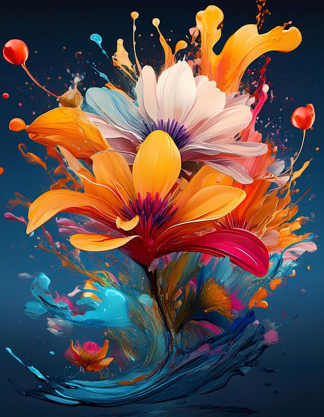 Nature's riot of colour - the dance of living flowers by bo&nika
