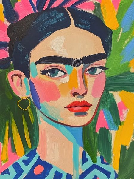 Gouache Frida by Kunstkabinet