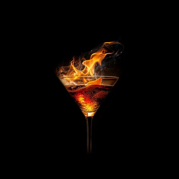 Feuer-Cocktail von TheXclusive Art