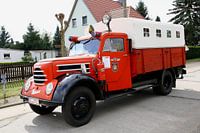 Old fire engine