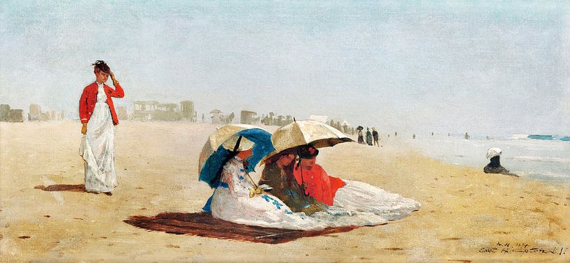 East Hampton Beach, Long Island (1874) von Winslow Homer. von Studio POPPY