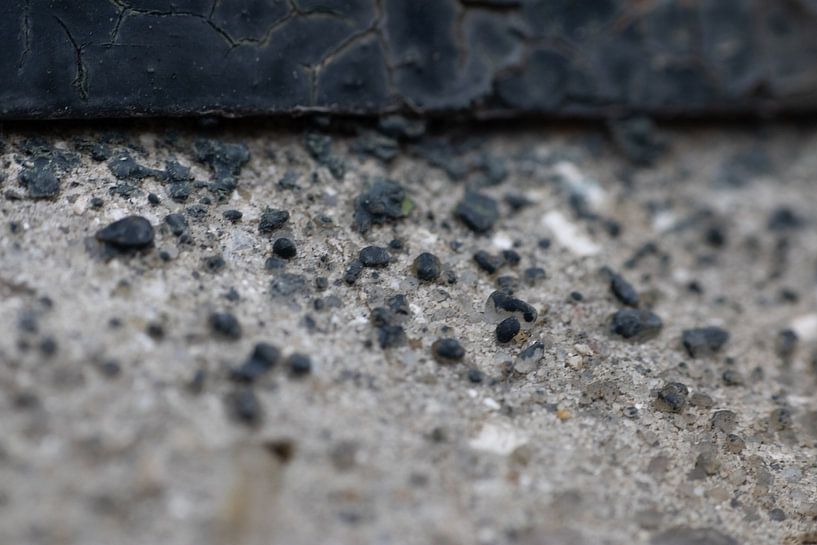 Makro-Nahaufnahmen einer alten Fabrik in Twente von Jolanda Grutter