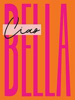 Ciao Belle - Rose et orange