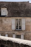 Das klassische Haus in Reims, Frankreich