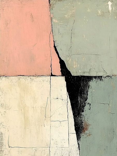 Rust Pastel | Formes géométriques en pastel par Zen et Plus