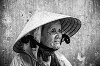 Alte Frau Vietnam