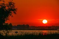 Sunset Biesbosch at Drimmelen!