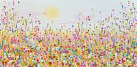 Blumenmeer gelb rosa