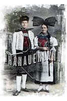 costume traditionnel, Hanauerland, lieux, vintage