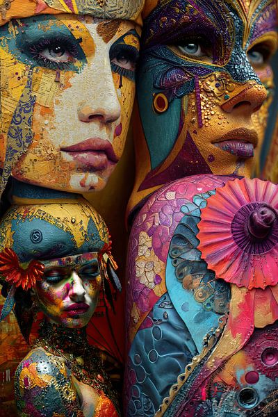 showgirls theatre Burlesque by Egon Zitter