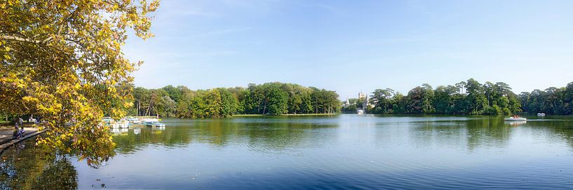 Teich im Schlosspark von Laxenburg von Leopold Brix