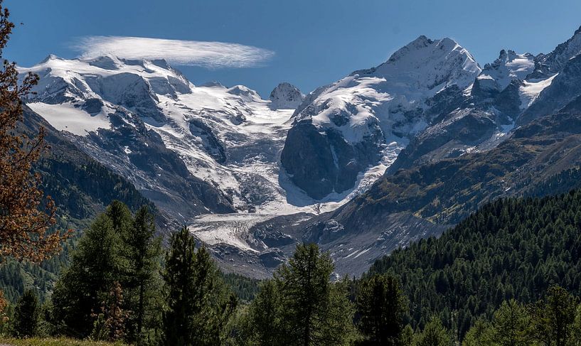 Glacier throne - Marmolada in the Dolomites, Italy by Monique Caes