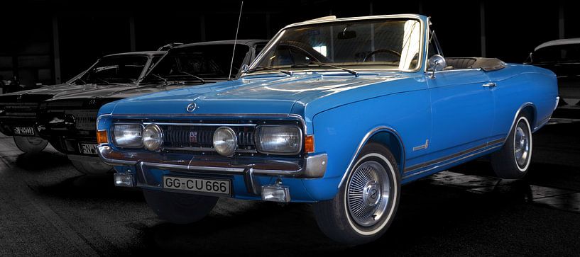 Opel Commodore A Cabriolet en couleur d'origine par aRi F. Huber