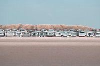 Beach houses on IJmuiden