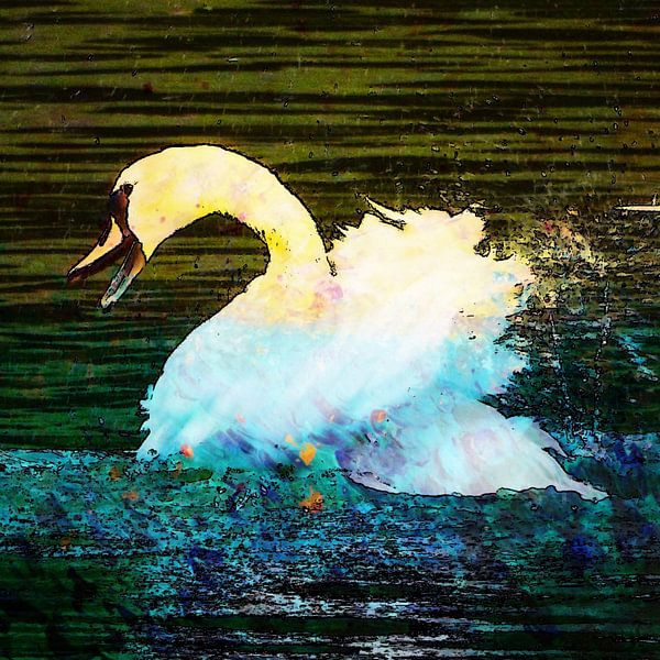 swan by Joke te Grotenhuis