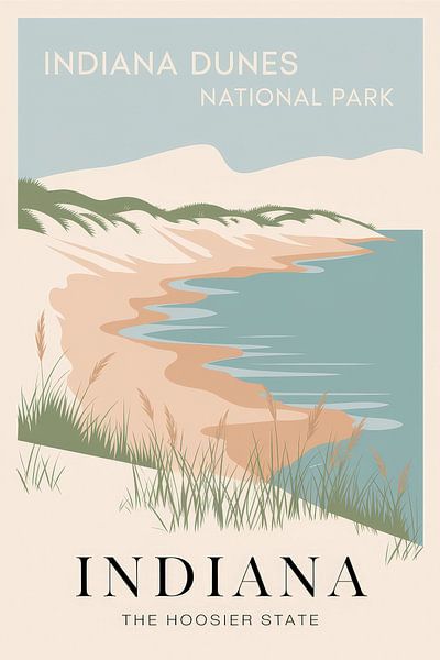 Indiana von Poster Art Shop