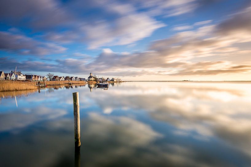 Durgerdam aan het IJmeer by Frederik van der Veer