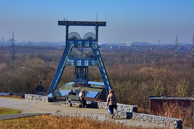 Observation des têtes de puits par Edgar Schermaul