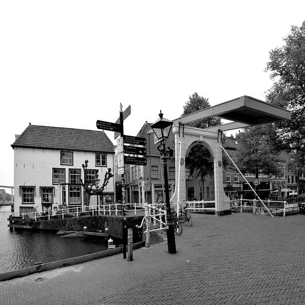 Alkmaar North Holland Black and White by Hendrik-Jan Kornelis