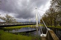 Drachten cycle bridge De Slinger