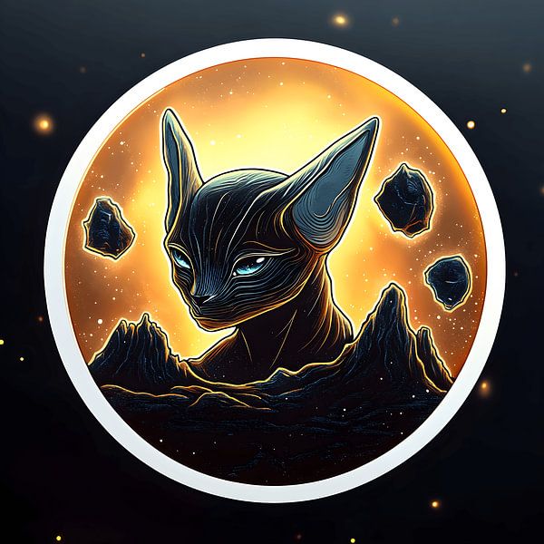 Heavenly guardian of the void by Vythryd Arts