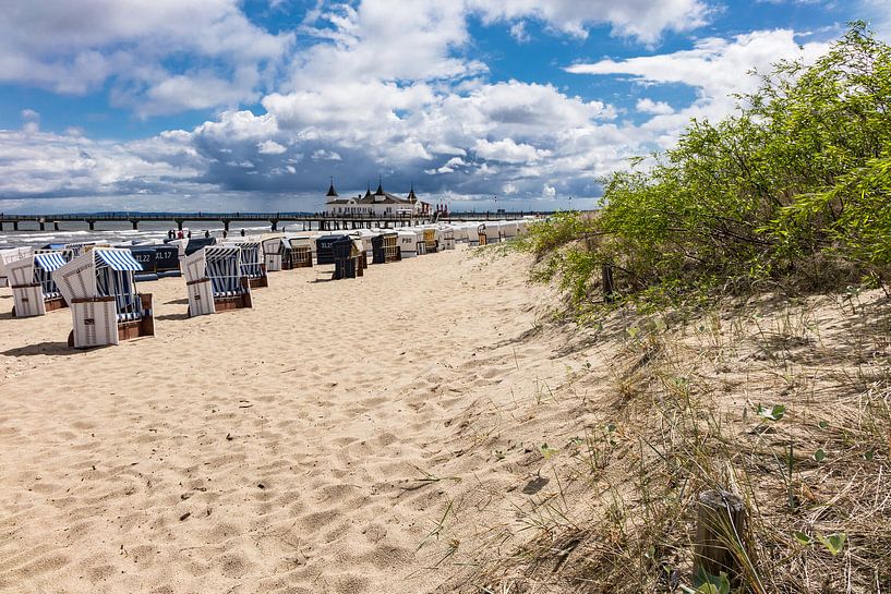 Seebrücke in Ahlbeck auf der Insel Usedom par Rico Ködder