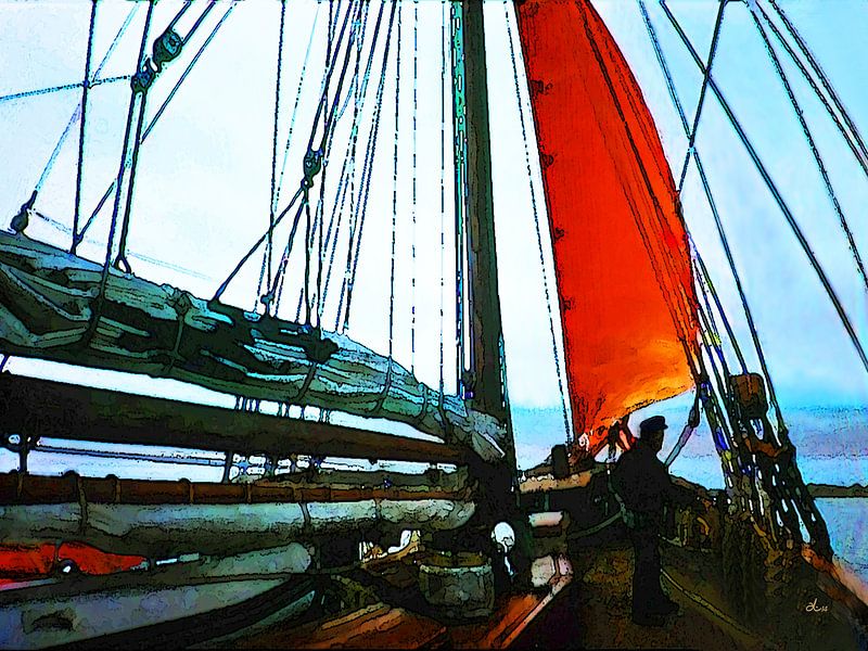 Le bateau par Dirk H. Wendt