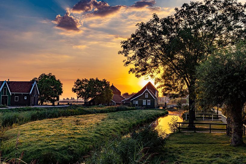 The Zaanse Schans, Netherlands by Gert Hilbink