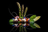 Bunter kulinarischer Salat