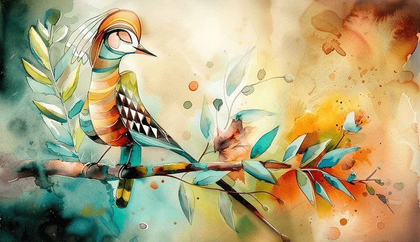 Der Paradiesvogel's Imagination von Karina Brouwer