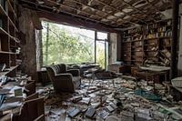 Verlassene Bibliothek