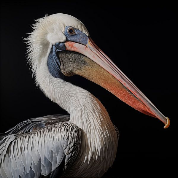 Pelican Portrait by TheXclusive Art