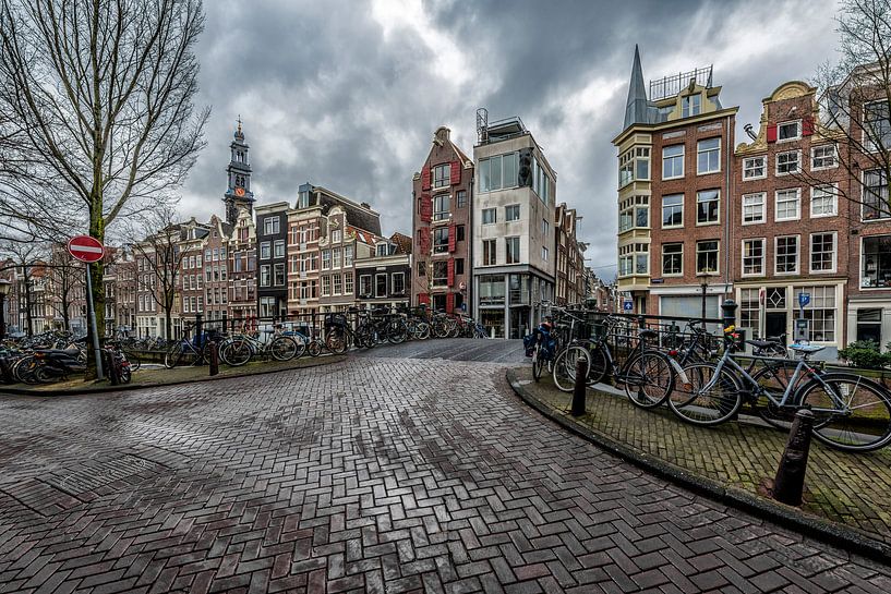 De Bloemgracht op en dan rechts de brug over ..... van Don Fonzarelli