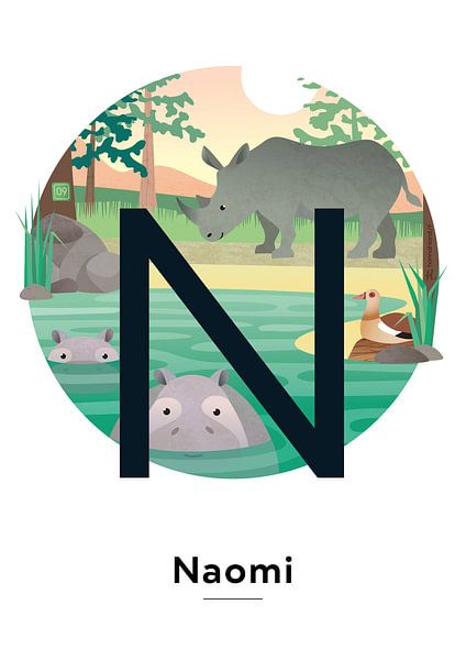 Naomi-Poster von Hannah Barrow