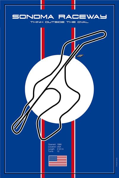 Sonoma Raceway by Theodor Decker