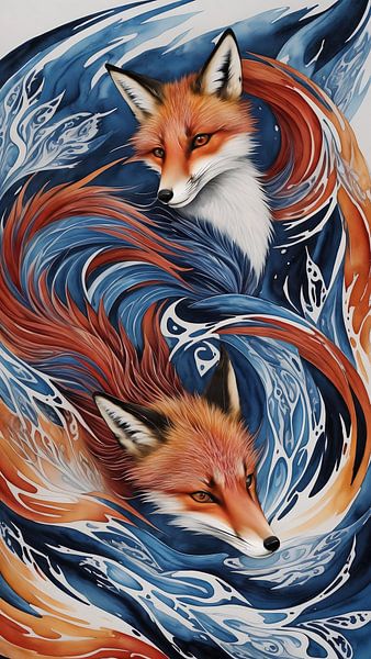 Surrealer Fuchs IX von DeVerviersBelgium