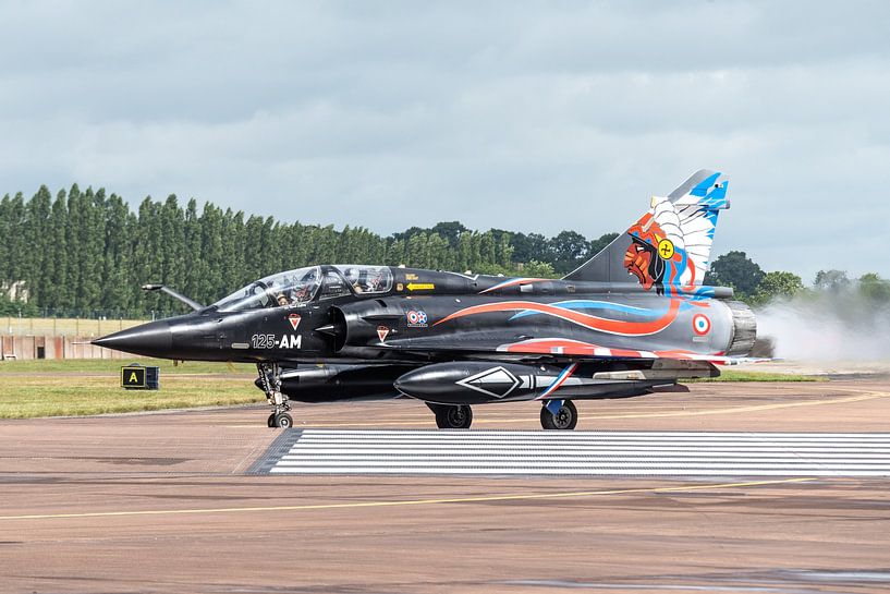 One of the two Dassault Mirage 2000N aircraft of the Ramex Delta Tactical Display. by Jaap van den Berg