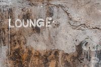 Lounge wand Abstraktes Kunstwerk