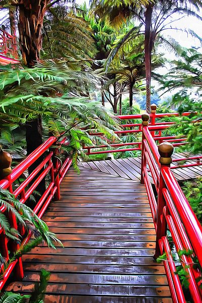 Jardins orientaux de Madère 8 par Dorothy Berry-Lound