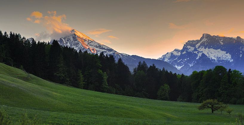 Der Watzmann Bergtesgaden von Arnold van Rooij
