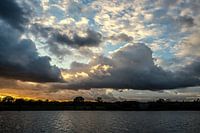 Soirée au bord de la Meuse