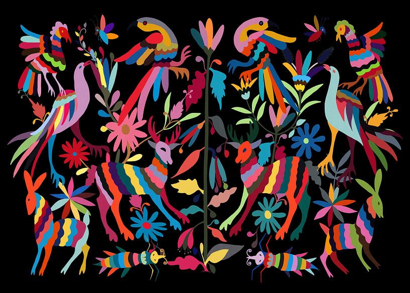 Mexican Artwork by Cats & Dotz