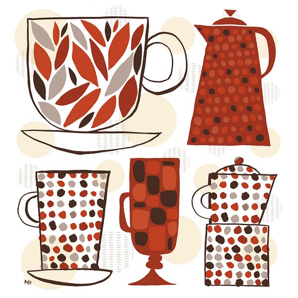 Spotted Kitchen I, Michael Mullan von Wild Apple