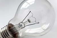 Ampoule classique en verre historique