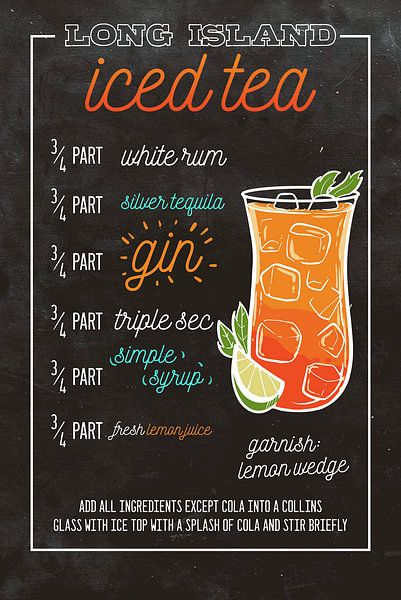 Long Island Iced Tea Drink von ColorDreamer